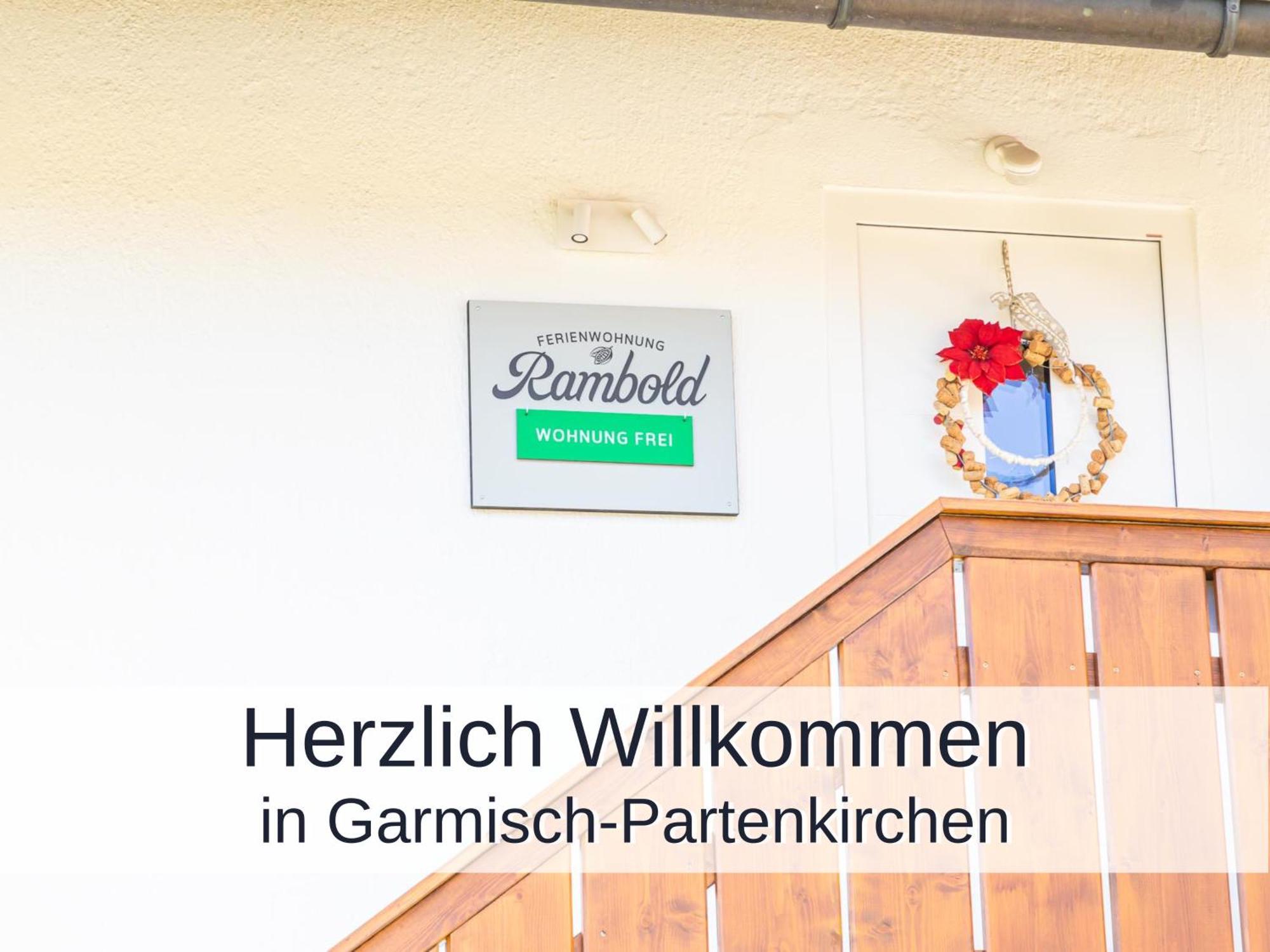 Ferienwohnung Rambold Sonnenterrasse Garmisch-Partenkirchen Exterior foto